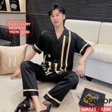 bo-do-pijama-nam-luxury-quan-dai-tay-ngan-cao-cap-qm742