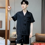 bo-pijama-nam-lua-satin-mem-quan-ngan-mac-nha-mac-ngu-qm746