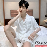 bo-pijama-nam-lua-satin-mem-quan-ngan-mac-nha-mac-ngu-qm746