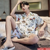 bo-do-pijama-nam-quan-ngan-tay-ngan-lua-satin-qm760