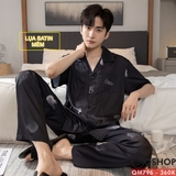 bo-do-pijama-nam-quan-dai-tay-ngan-lua-mem-qm796