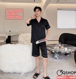bo-pijama-nam-quan-ngan-lua-luxury-cao-cap-mac-nha-mac-ngu-thoai-mai-qm857