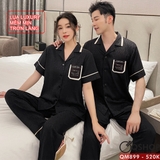 bo-do-ngu-pijama-cap-doi-lua-luxury-cao-cap-quan-dai-tay-ngan-sang-trong-qm899