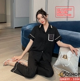 bo-do-ngu-pijama-cap-doi-lua-luxury-cao-cap-quan-dai-tay-ngan-sang-trong-qm899