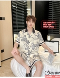 bo-pijama-nam-quan-ngan-lua-luxury-cao-cap-mac-nha-mac-ngu-thoai-mai-qm905