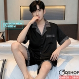 bo-do-ngu-pijama-nam-lua-satin-quan-ngan-mac-nha-mac-ngu-thoai-mai-qm908