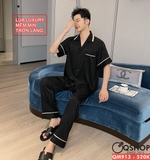 bo-pijama-nam-tay-ngan-quan-dai-lua-luxury-cao-cap-mac-ngu-thoai-mai-qm913