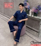 bo-pijama-nam-tay-ngan-quan-dai-lua-luxury-cao-cap-mac-ngu-thoai-mai-qm913
