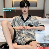 bo-do-pijama-nam-quan-ngan-tay-ngan-lua-satin-mem-thoai-mai-thoang-mat-qm919