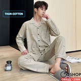 bo-do-pijama-nam-thun-cotton-quan-dai-tay-dai-thoai-mai-qm925