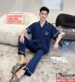 bo-do-ngu-pijama-nam-lua-luxury-mem-min-sang-trong-tay-ngan-quan-dai-qm950