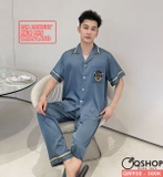 bo-do-ngu-pijama-nam-lua-luxury-mem-min-sang-trong-tay-ngan-quan-dai-qm950