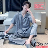 bo-do-ngu-pijama-nam-lua-luxury-mem-min-sang-trong-tay-ngan-quan-dai-qm975