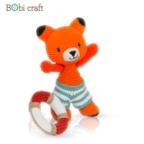 Thú bông len Bobicraft - Cáo Fennis tinh nghịch - Đồ bơi - Đồ chơi an toàn Quà tặng bé