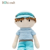 Thú bông len Bobicraft - Tom - Đồ chơi an toàn Quà tặng bé