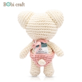 Thú bông len Bobicraft - Gấu Lizzie Nhí - Đồ bơi - Đồ chơi an toàn Quà tặng bé