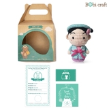 Thú bông len Bobicraft - Cô Cám - Đồ chơi an toàn Quà tặng bé