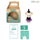 Thú bông len Bobicraft - Gấu Lizze Halloween Nhí - Đồ chơi an toàn Quà tặng bé