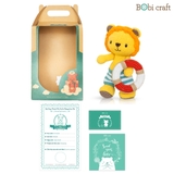 Thú bông len Bobicraft - Sư tử Leo tinh nghịch - Đồ bơi - Đồ chơi an toàn Quà tặng bé