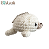 Thú bông len Bobicraft - Hải Cẩu Trắng Wheely - Đồ chơi an toàn Quà tặng bé