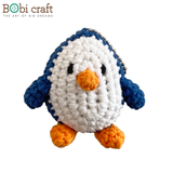 Thú bông len Bobicraft - Chim cánh cụt Pengu - Đồ chơi an toàn Quà tặng bé