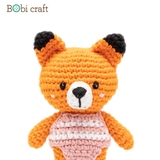 Thú bông len Bobicraft - Cáo Foxxie Nhí - Đồ bơi - Đồ chơi an toàn Quà tặng bé