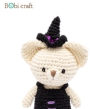 Thú bông len Bobicraft - Gấu Bobbie Halloween Nhí - Đồ chơi an toàn Quà tặng bé