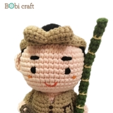 Thú bông len Bobicraft - Cây tre trăm đốt - Đồ chơi an toàn Quà tặng bé