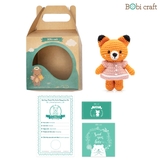 Thú bông len Bobicraft - Cáo Foxxie Nhí - Đồ chơi an toàn Quà tặng bé