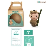 Thú bông len Bobicraft - Cây tre trăm đốt - Đồ chơi an toàn Quà tặng bé