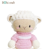 Thú bông len Bobicraft - Cừu Barbra tinh nghịch - Đồ chơi an toàn Quà tặng bé