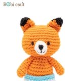 Thú bông len Bobicraft - Cáo Fennis Nhí - Đồ bơi - Đồ chơi an toàn Quà tặng bé