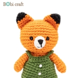 Thú bông len Bobicraft - Cáo Fennis Nhí - Đồ chơi an toàn Quà tặng bé