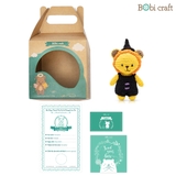 Thú bông len Bobicraft - Sư tử Leo Halloween Nhí - Đồ chơi an toàn Quà tặng bé