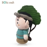 Thú bông len Bobicraft - Chú cuội và cây đa - Đồ chơi an toàn Quà tặng bé