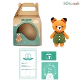 Thú bông len Bobicraft - Cáo Fennis Nhí - Đồ chơi an toàn Quà tặng bé