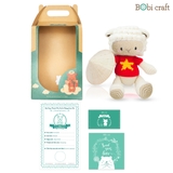 Thú bông len Bobicraft - Cừu Barbra Việt Nam - Đồ chơi an toàn Quà tặng bé