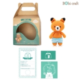 Thú bông len Bobicraft - Cáo Fennis Nhí - Đồ bơi - Đồ chơi an toàn Quà tặng bé