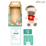 Thú bông len Bobicraft - Cừu Poppy Việt Nam - Đồ chơi an toàn Quà tặng bé