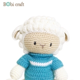 Thú bông len Bobicraft - Cừu Poppy tinh nghịch - Đồ chơi an toàn Quà tặng bé
