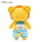 Thú bông len Bobicraft - Sư tử Leo nhí - Đồ bơi - Đồ chơi an toàn Quà tặng bé
