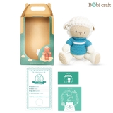 Thú bông len Bobicraft - Cừu Poppy tinh nghịch - Đồ chơi an toàn Quà tặng bé