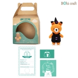 Thú bông len Bobicraft - Cáo Fennis Halloween Nhí - Đồ chơi an toàn Quà tặng bé