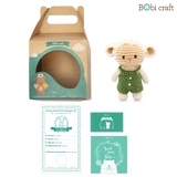 Thú bông len Bobicraft - Cừu Poppy Nhí - Đồ chơi an toàn Quà tặng bé