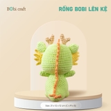 Thú bông len Bobicraft - Rồng Giáp Thìn - Đồ chơi an toàn Quà tặng bé