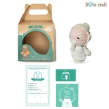 Thú bông len Bobicraft - Ông Bụt - Đồ chơi an toàn Quà tặng bé