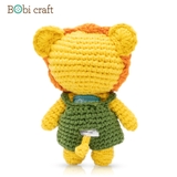 Thú bông len Bobicraft - Sư tử Leo Nhí - Đồ chơi an toàn Quà tặng bé