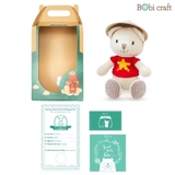 Thú bông len Bobicraft - Gấu Bobbie Việt Nam - Đồ chơi an toàn Quà tặng bé