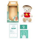 Thú bông len Bobicraft - Gấu Lizzie Việt Nam - Đồ chơi an toàn Quà tặng bé