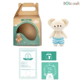 Thú bông len Bobicraft - Gấu Bobbie Nhí - Đồ bơi - Đồ chơi an toàn Quà tặng bé